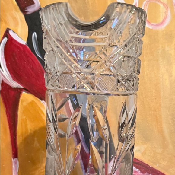 Other - Elegant vintage 1910 American Brilliant Cut glass pitcher